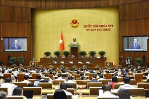 Thông cáo báo chí số 13, Kỳ họp thứ Nhất, Quốc hội khóa XVI